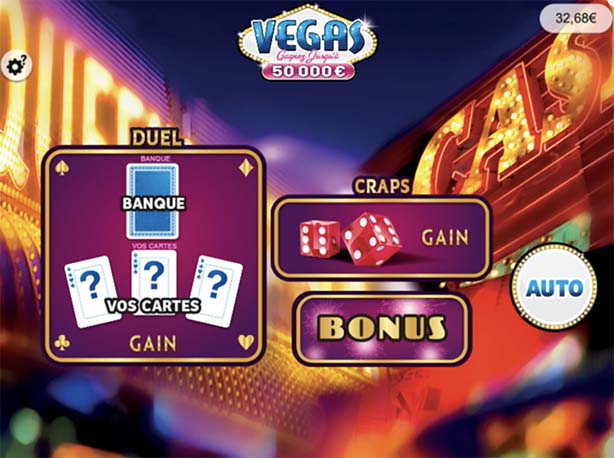 La règle du jeu Las Vegas 