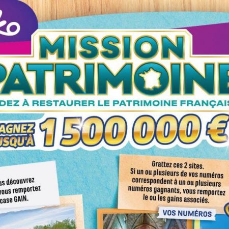 FDJ relance la Mission Patrimoine et le jeu à gratter qui va avec !