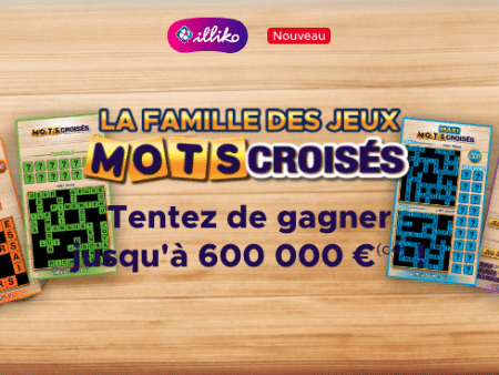 La FDJ renouvelle la famille des tickets à gratter « Mots Croisés »