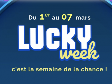 La FDJ renouvelle la Lucky Week, la semaine de la chance qui permet de remporter 10 000€ !