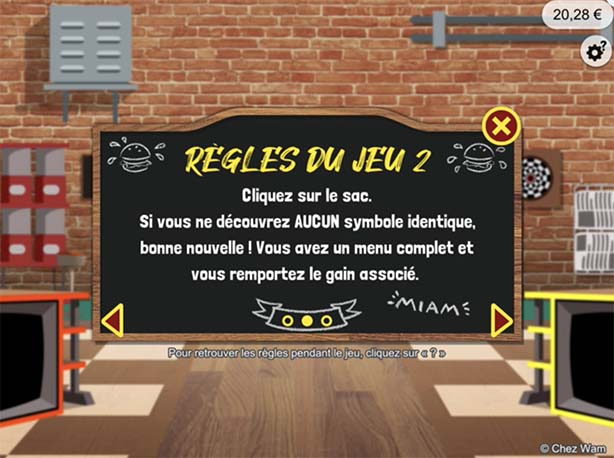 La Française des Jeux sort une carte à gratter Burger Quiz