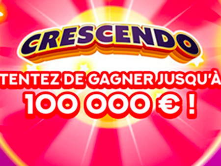 Ce n’est pas un poisson d’avril, FDJ lance un nouveau jeu intitulé Crescendo !