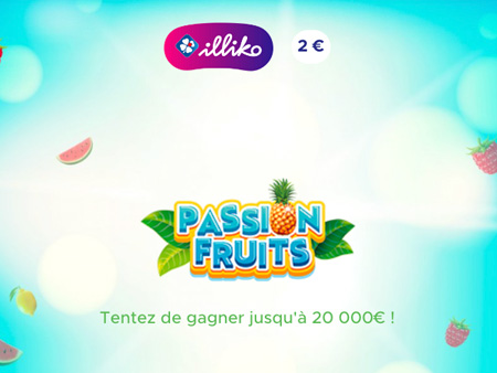 Passion Fruits, le jeu de grattage sucré de l’été !